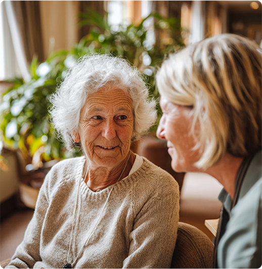Personalised care to elderly residents with mental health issues